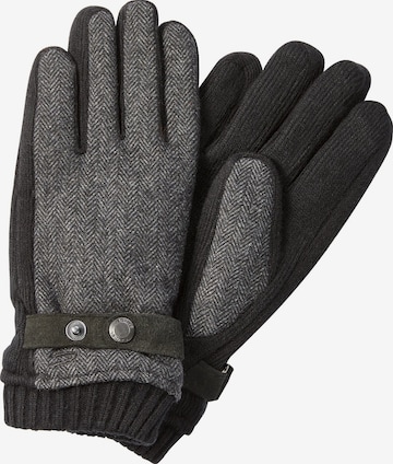 CAMEL ACTIVE Full Finger Gloves in Grey: front