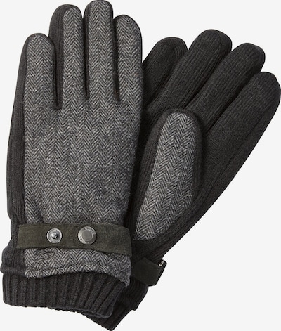 CAMEL ACTIVE Fingerhandschuhe in grau / schwarz, Produktansicht