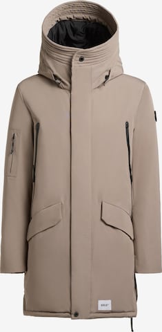 khujo Zimný kabát 'Larc' - Béžová: predná strana