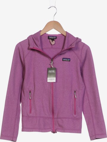 PATAGONIA Sweatshirt & Zip-Up Hoodie in S in Pink: front