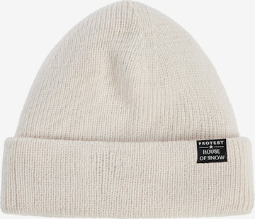 PROTEST Mütze 'PRTKobuk' in Weiß: Vorderseite