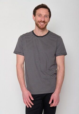 T-Shirt GREENBOMB en gris : devant