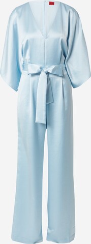 Tuta jumpsuit 'Kalaisa' di HUGO in blu: frontale