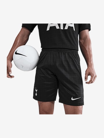 NIKE Regular Workout Pants in Black: front