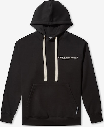 Irasuto Studios Bluzka sportowa w kolorze czarny: przód