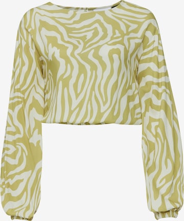 mazine Blouse ' Lumi Printed ' in Green: front
