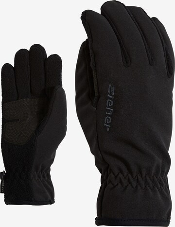 ZIENER Athletic Gloves 'Limport' in Black