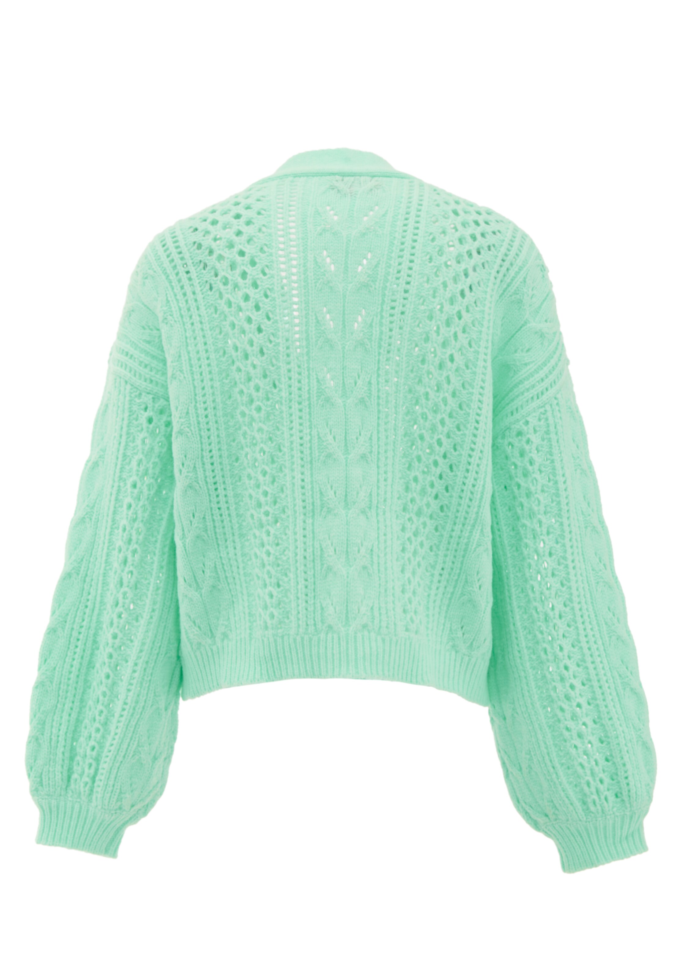 aleva Knit cardigan in Green