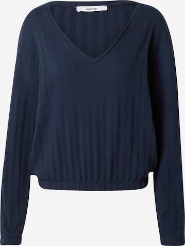 ABOUT YOU - Camiseta 'Dinah' en azul: frente