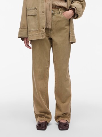 Wide Leg Jean ROUGE EDIT en marron