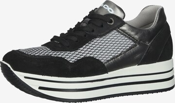 Sneaker bassa di IGI&CO in nero: frontale