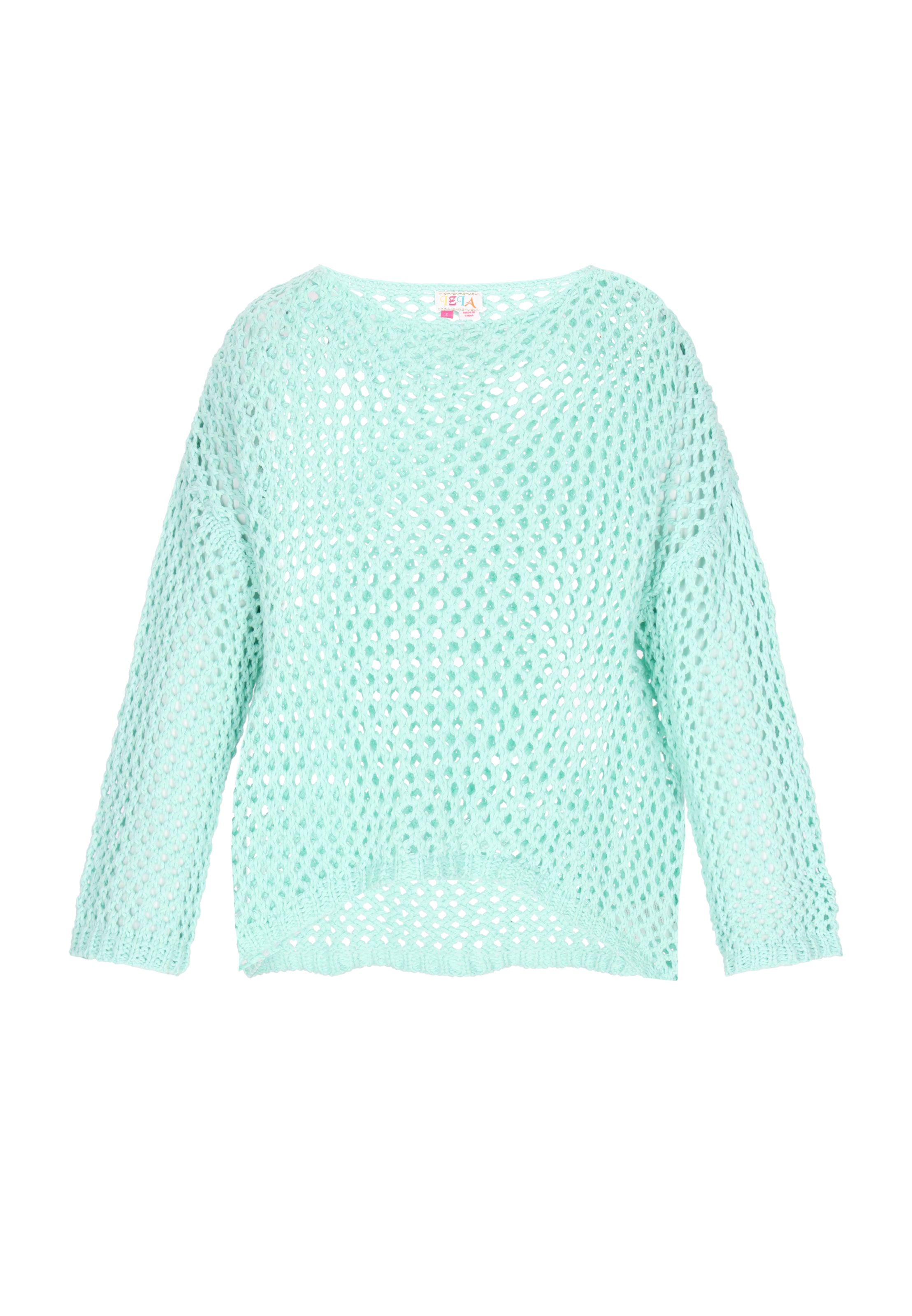 IZIA - Pullover 'Fashion Look' em verde: frente