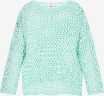 IZIA Sweter 'Fashion Look' w kolorze zielony: przód