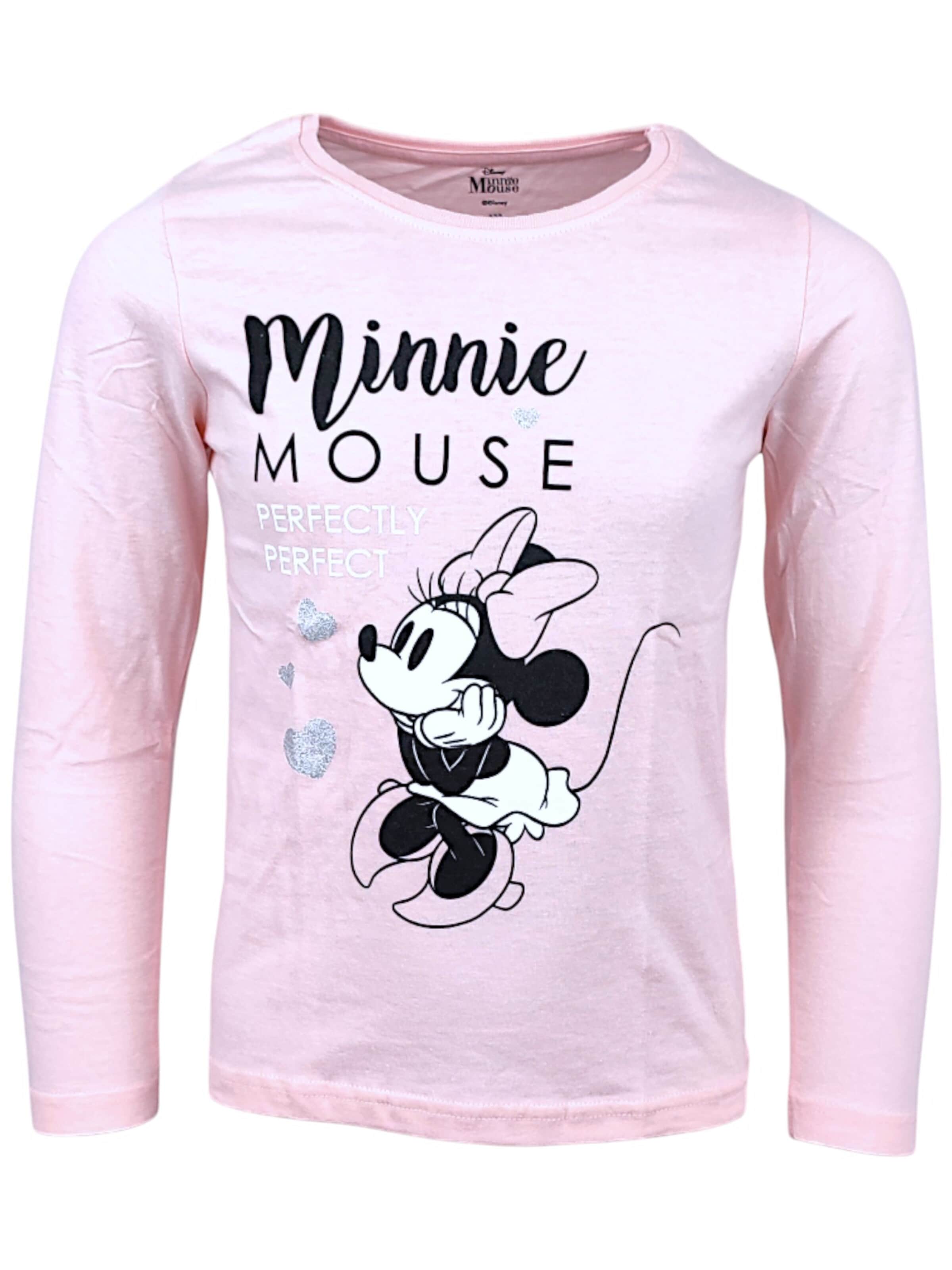 Disney Minnie Mouse Shirt 'Minnie Mouse' in Pink: front