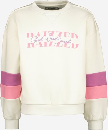 Raizzed - Sudadera 'Fie' en blanco: frente