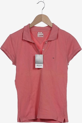 Tommy Jeans Poloshirt M in Pink: predná strana