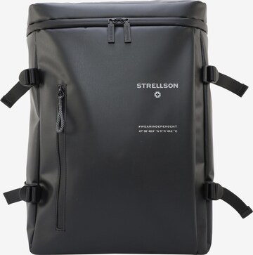STRELLSON Backpack in Black: front