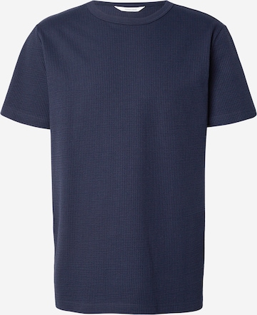 SELECTED - Camiseta 'SLHLEANDER' en azul: frente