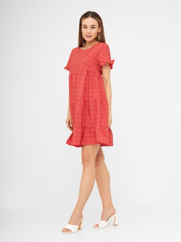 TOOche Zomerjurk 'Cannes' in Rood