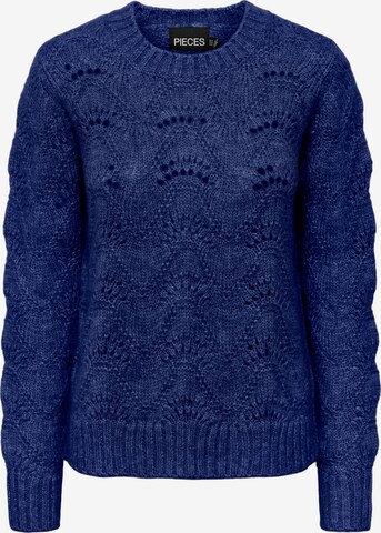 PIECES Pullover 'BIBBI' in Blau: predná strana