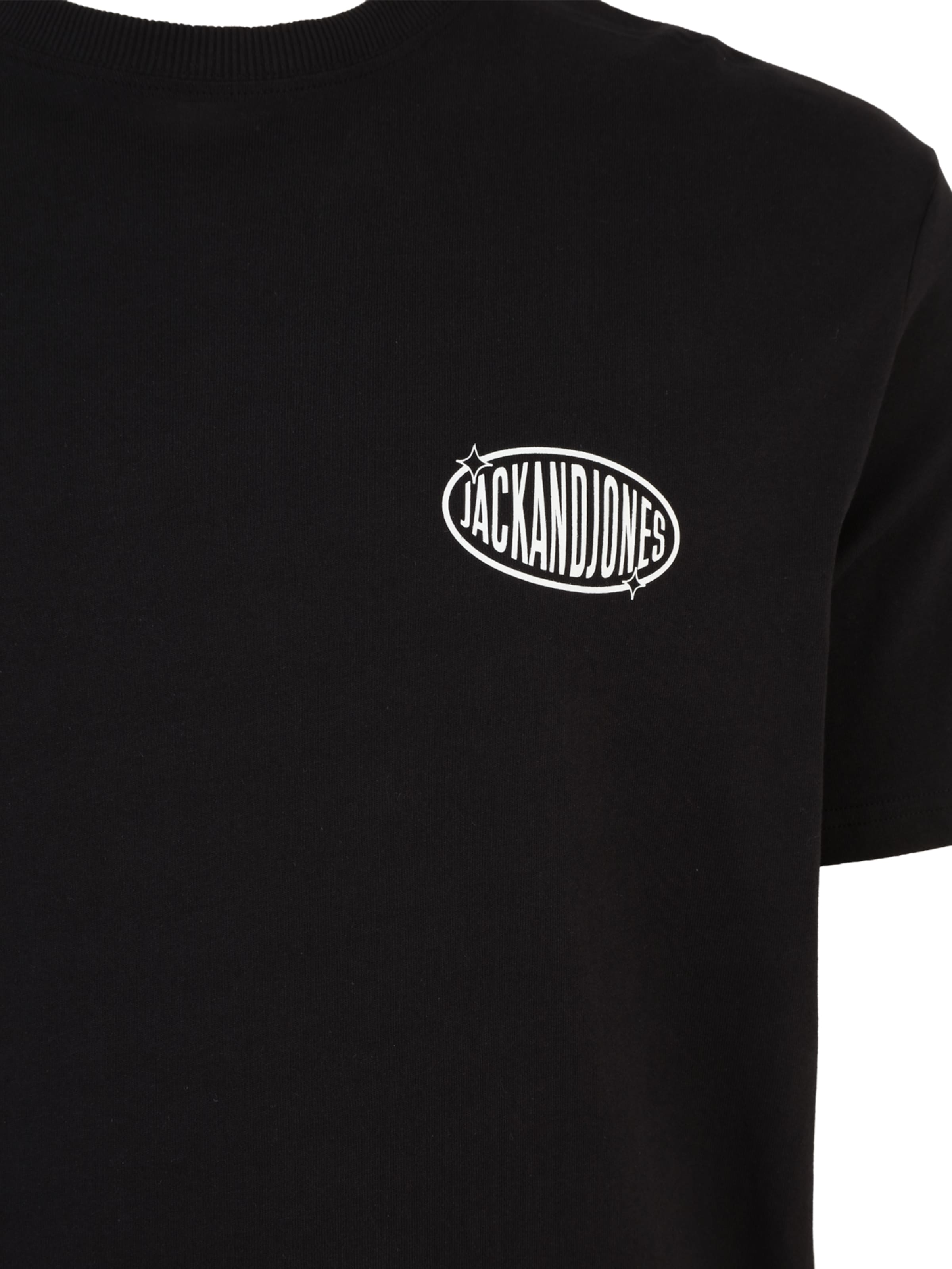 Jack & Jones Plus Футболка 'JJLEGACY' в Черный