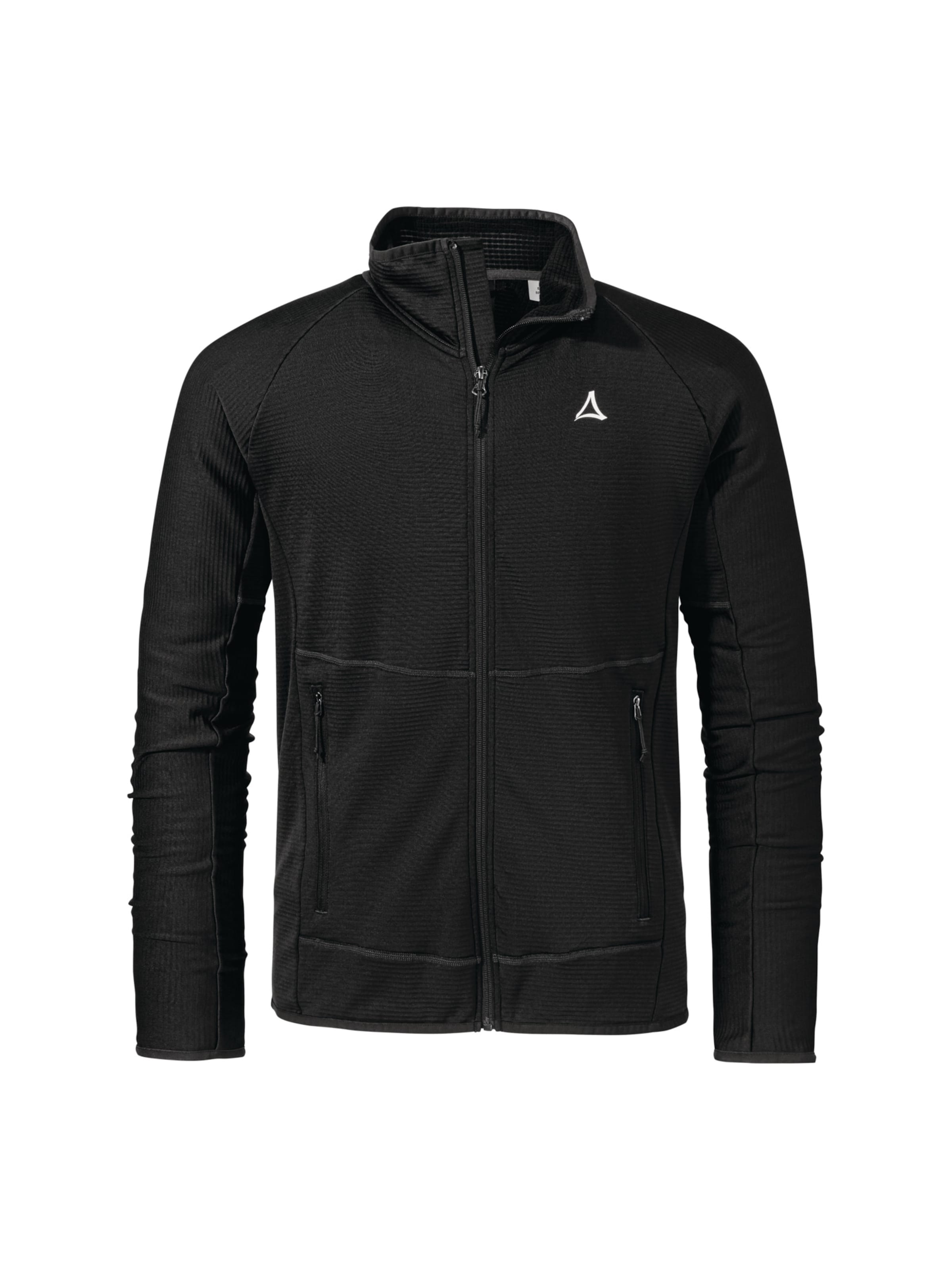 Veste en polaire fonctionnelle 'Cascata' Schöffel en noir : devant