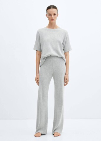 MANGO Pajama Shirt in Grey