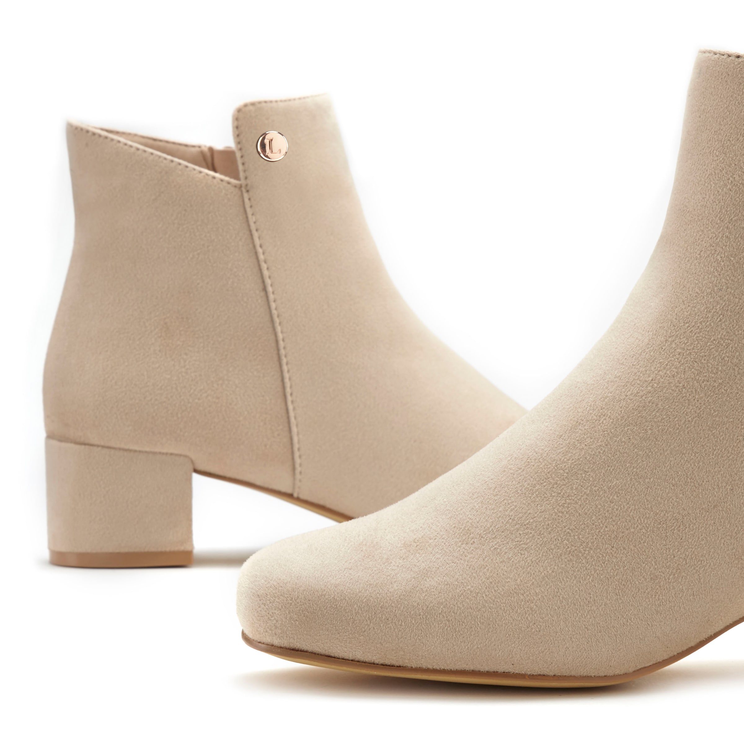 LASCANA - Botines en beige