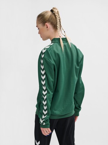 Hummel Athletic Zip-Up Hoodie in Green