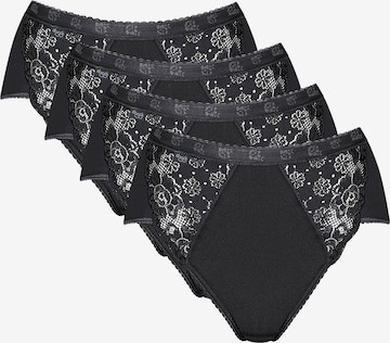 Slip ' Chic ' SLOGGI en noir : devant