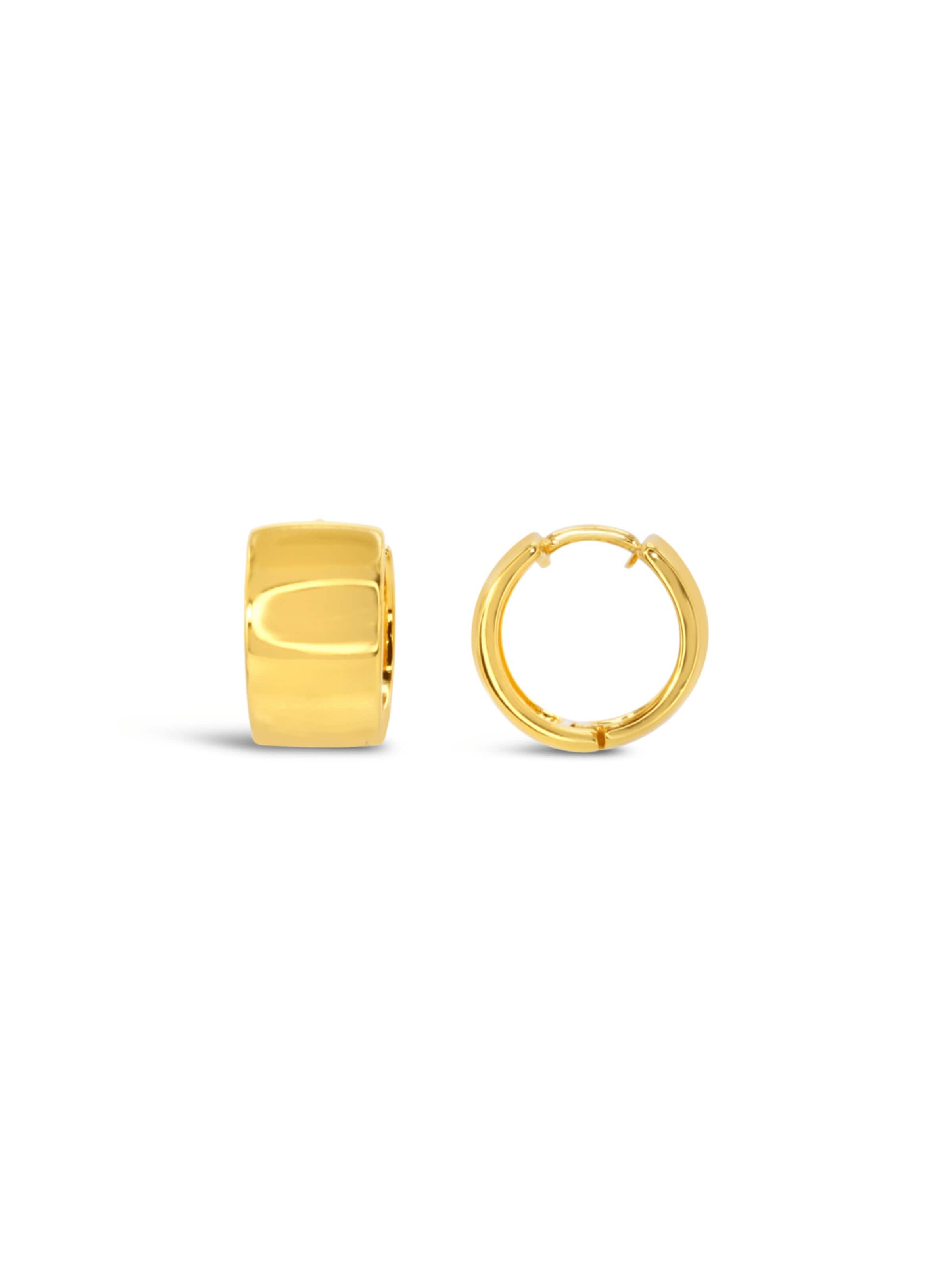 ARS-ARGENTI Ohrringe 'ALENA'‌‌‌ in Gold: Vorderseite