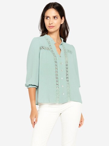 LolaLiza Blouse in Green: front