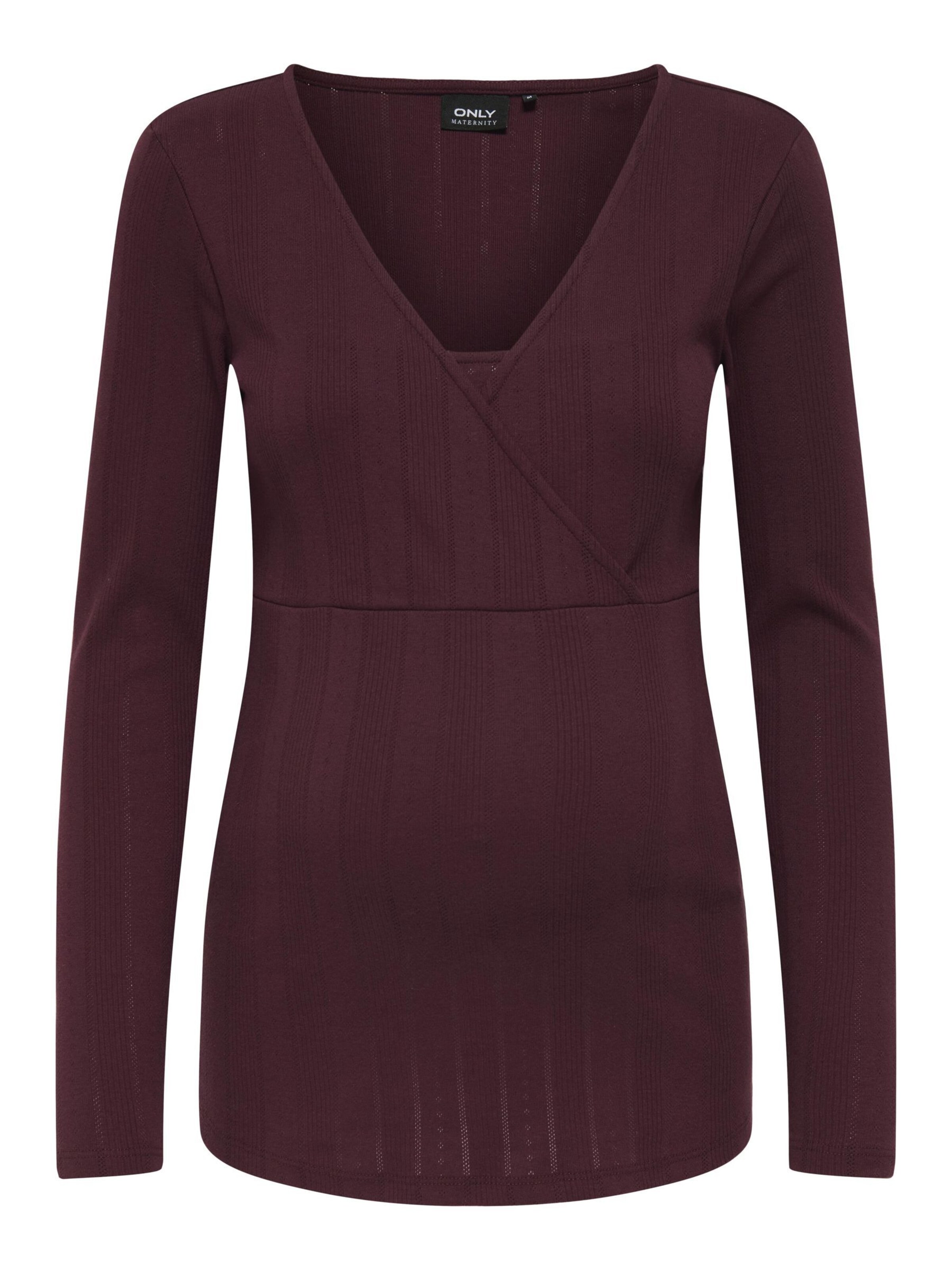 Only Maternity - Camiseta en rojo: frente