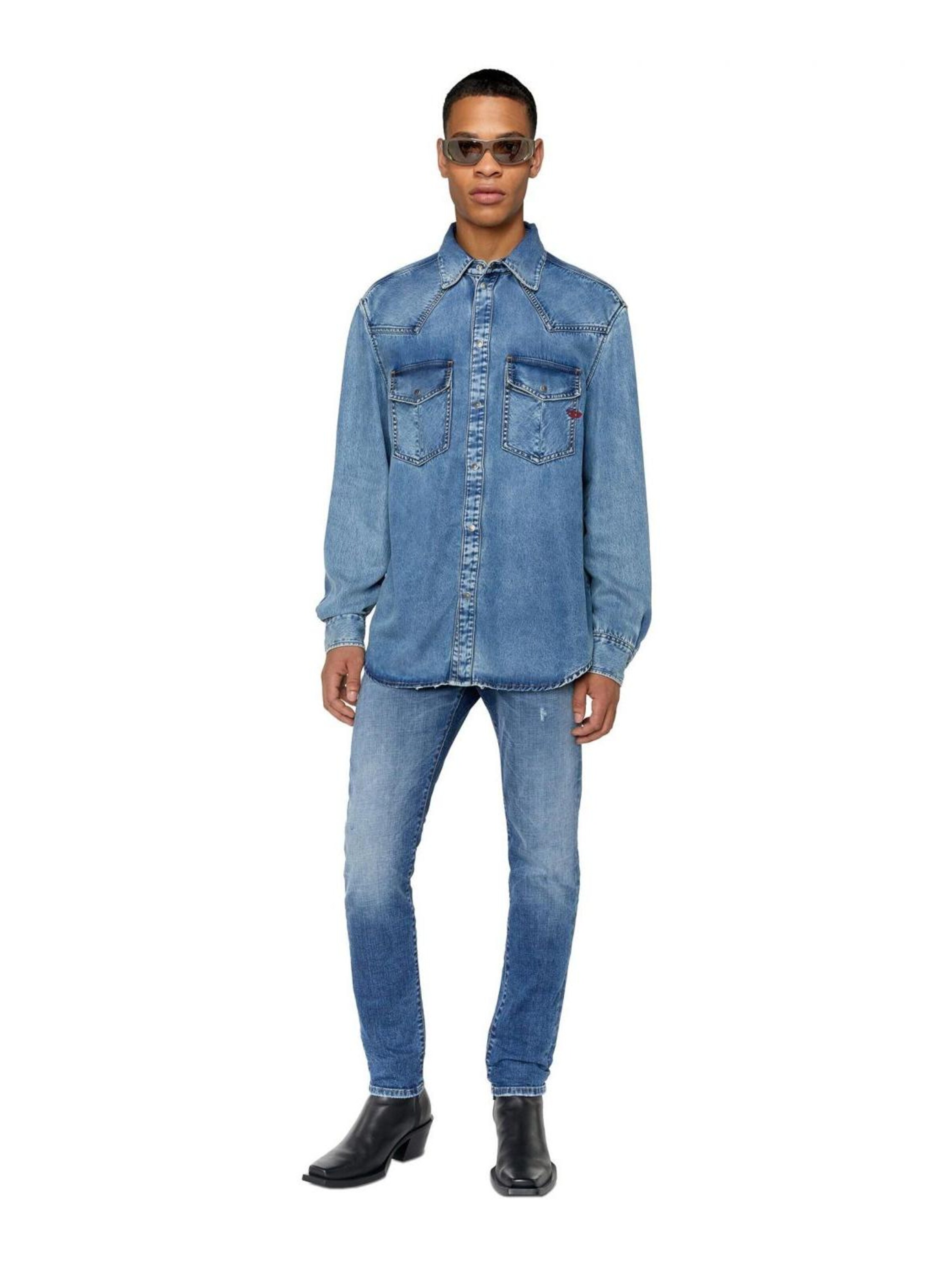 DIESEL Shirt in Blue