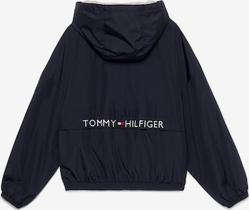 TOMMY HILFIGER - Casaco meia-estação 'ESSENTIAL' em azul