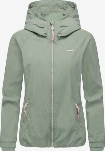 Ragwear Jacke 'Dizzie' in Grün: Vorderseite