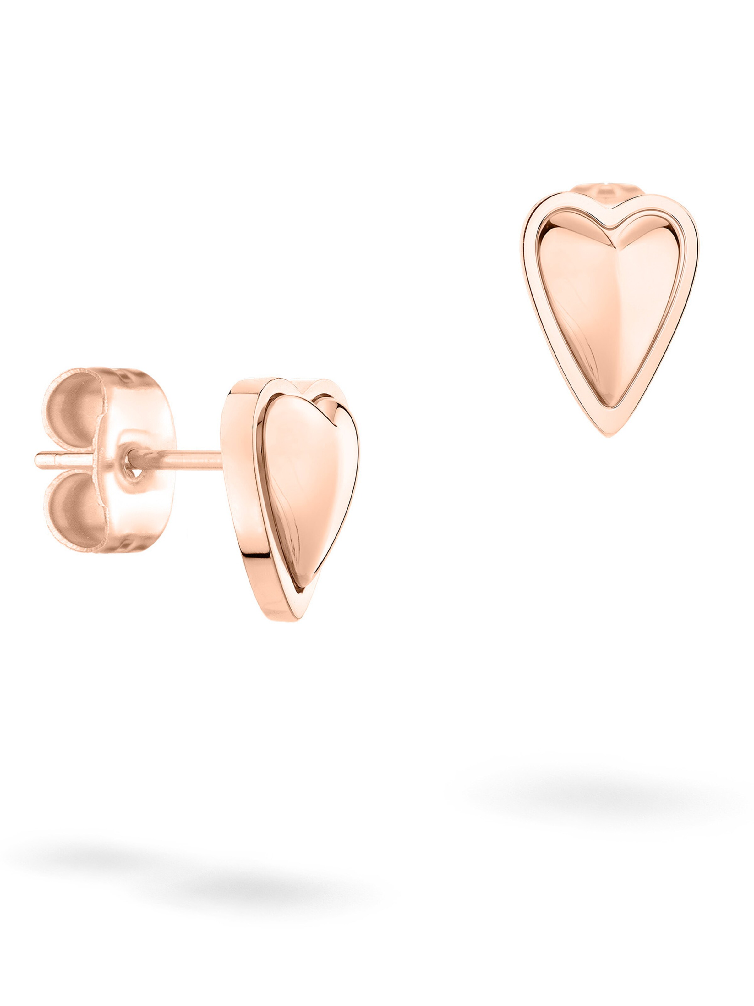 Liebeskind Berlin Earrings 'Heart' in One size in Rose gold, Item view