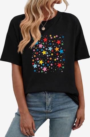 GORHEY Shirt in Zwart: voorkant