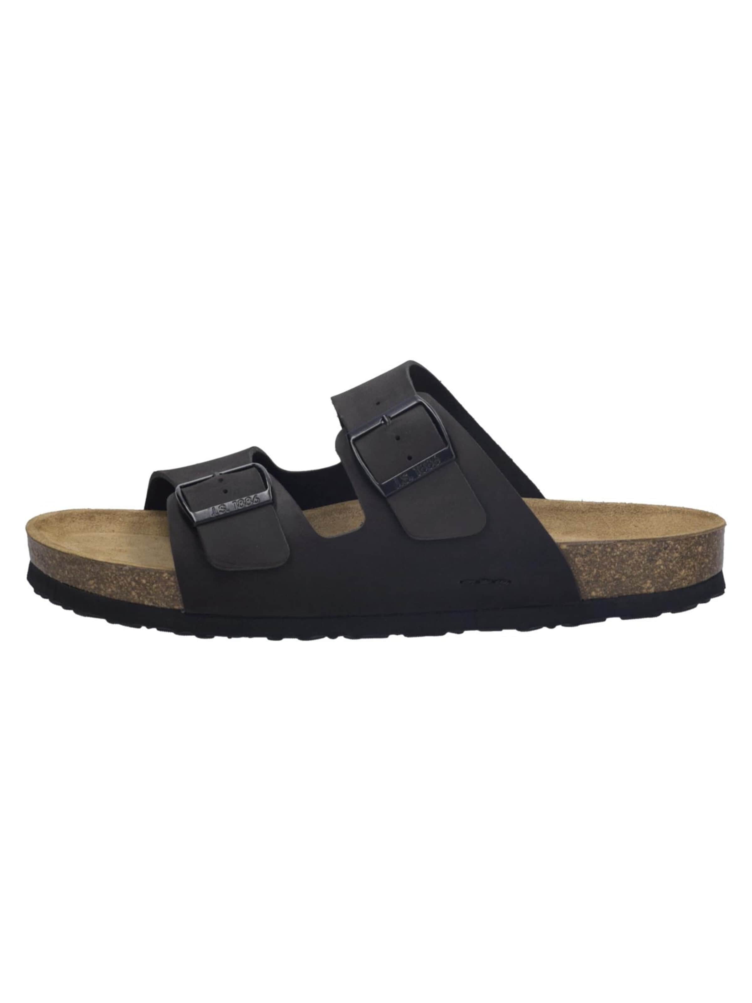 JOSEF SEIBEL Pantolette 'Josef 01'‌‌‌‌ in Schwarz: Vorderseite