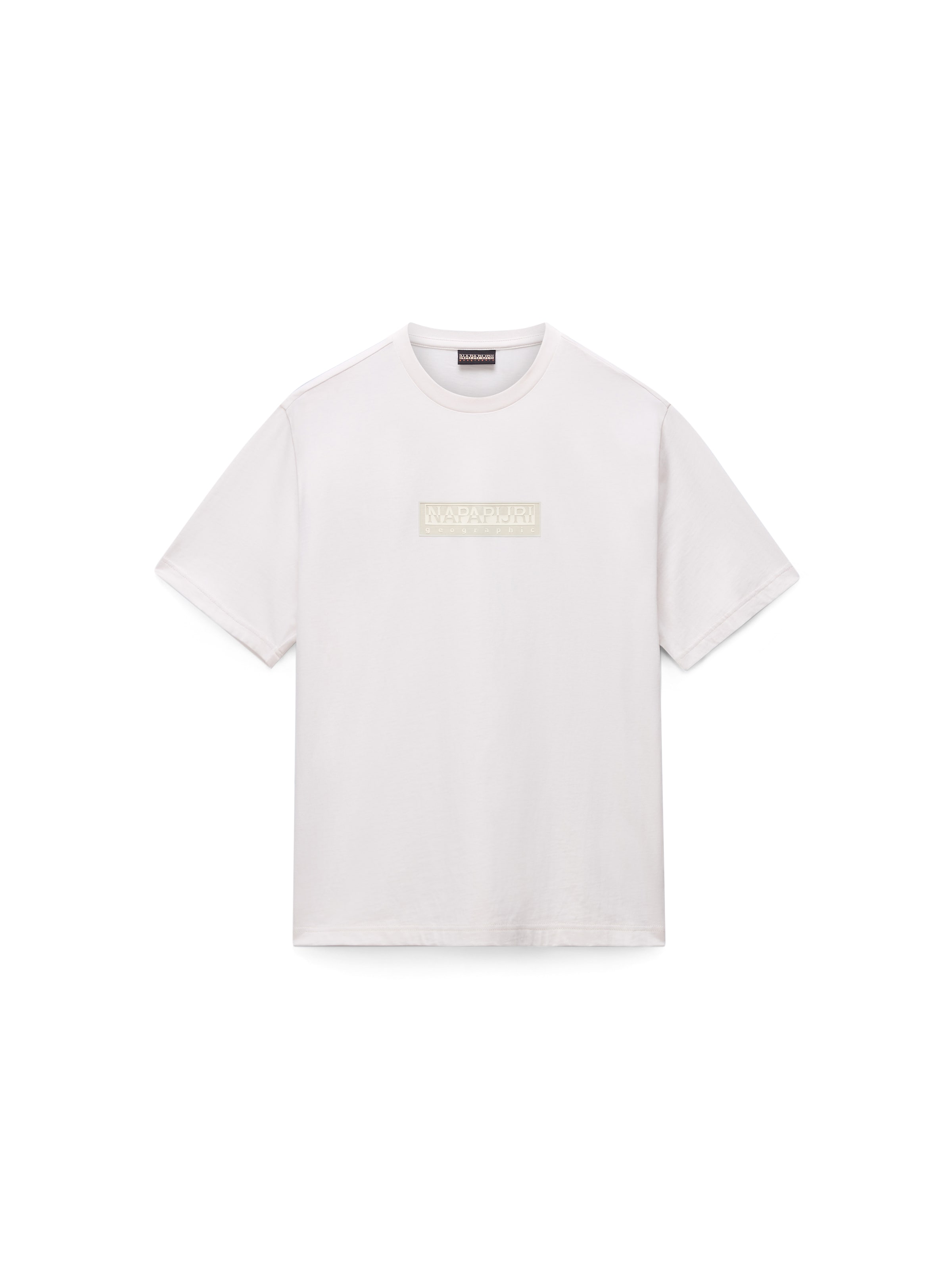 T-Shirt 'S-BOX' NAPAPIJRI en blanc : devant