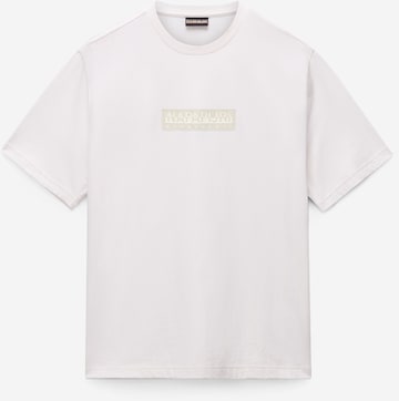T-Shirt 'S-BOX' NAPAPIJRI en blanc : devant
