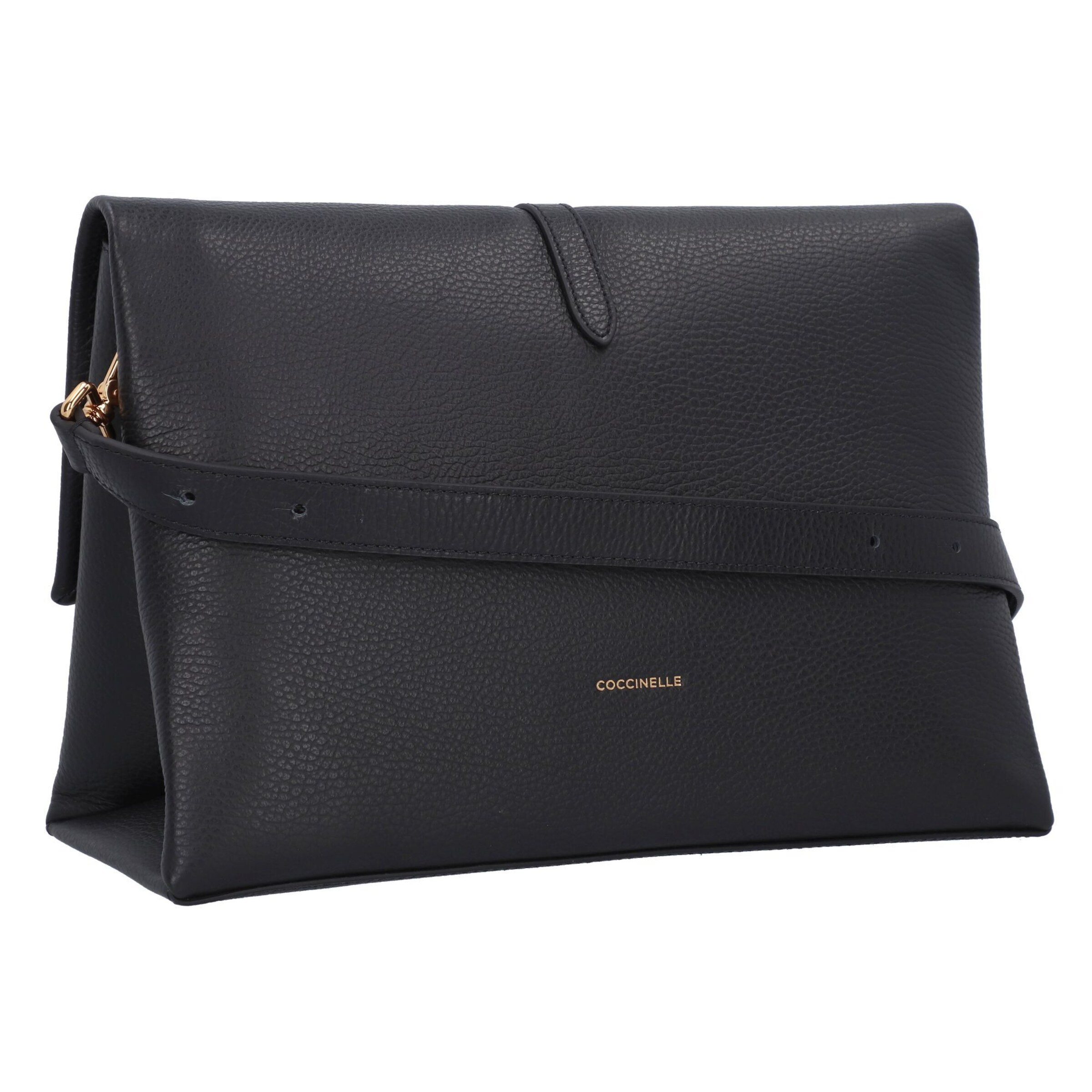 Coccinelle Schultertasche 'Dorian' in Schwarz