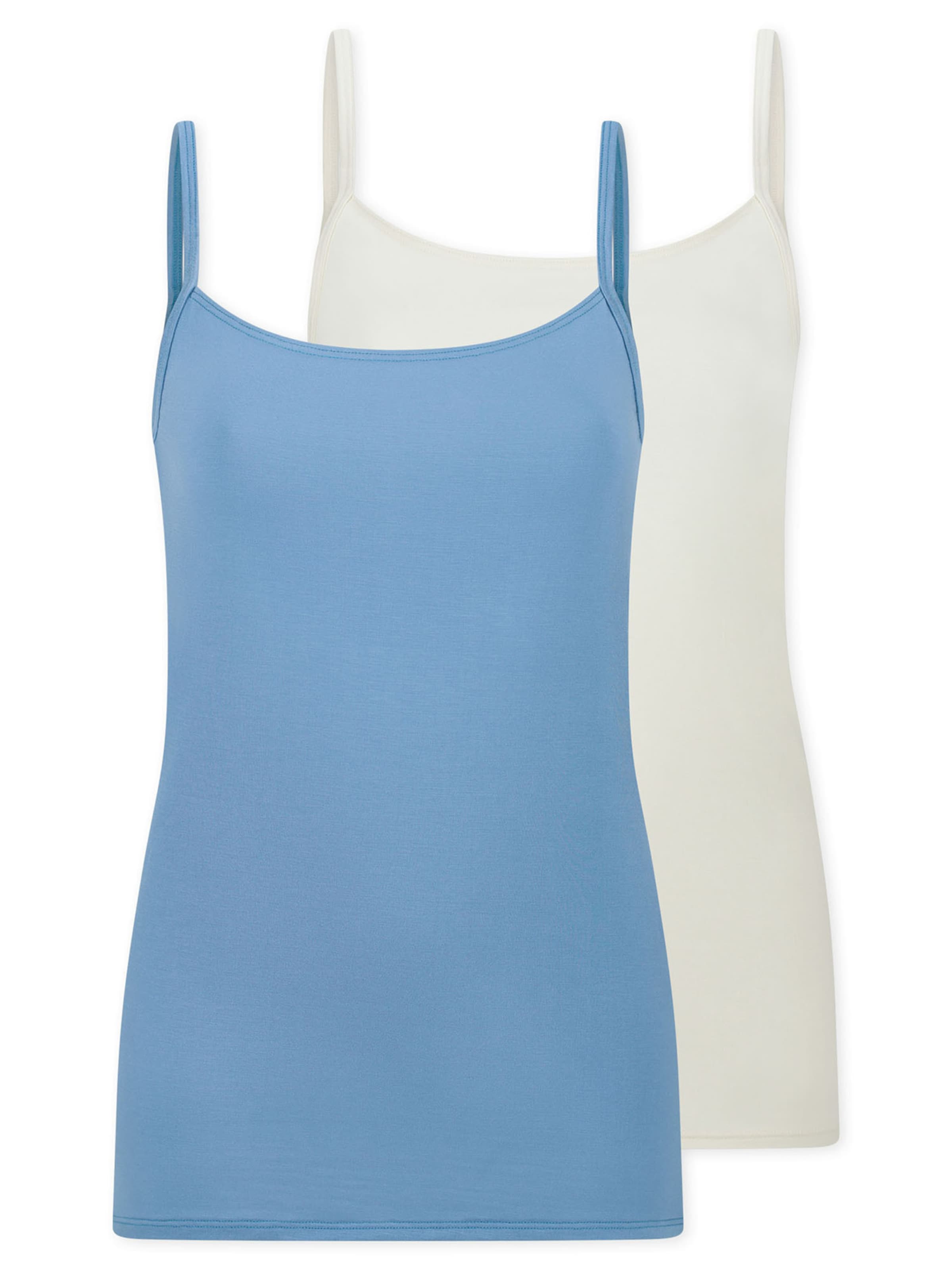 Maillot de corps ' Modal Essentials ' SCHIESSER en bleu : devant