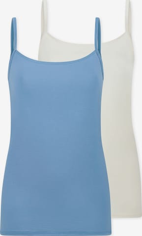 Maillot de corps ' Modal Essentials ' SCHIESSER en bleu : devant