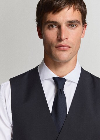 MANGO MAN Suit Vest 'Turin' in Blue