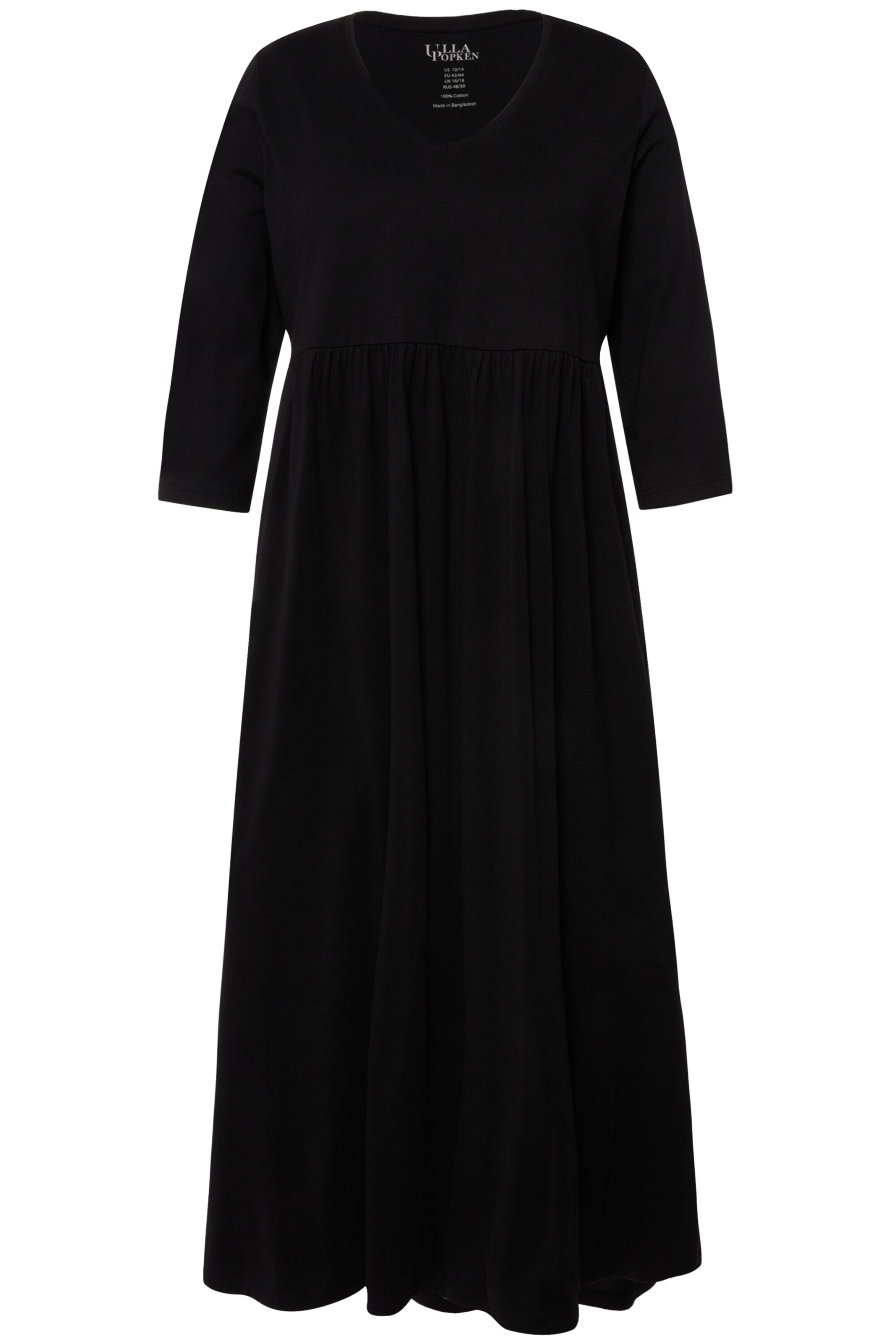 Ulla Popken Dress in Black: front