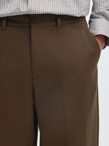 SELECTED Loosefit Pantalon in Bruin