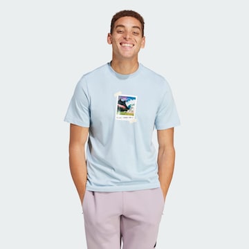 ADIDAS SPORTSWEAR Functioneel shirt 'All Day I Dream About...' in Blauw: voorkant