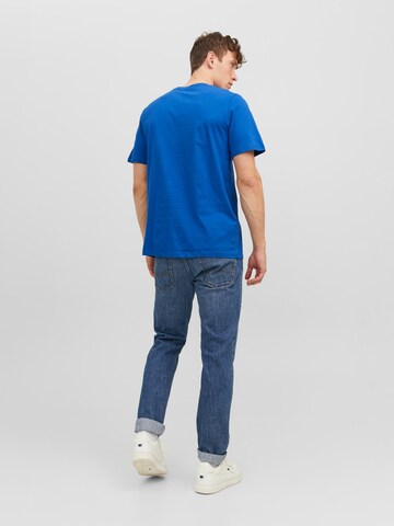 Maglietta 'RACES' di JACK & JONES in blu