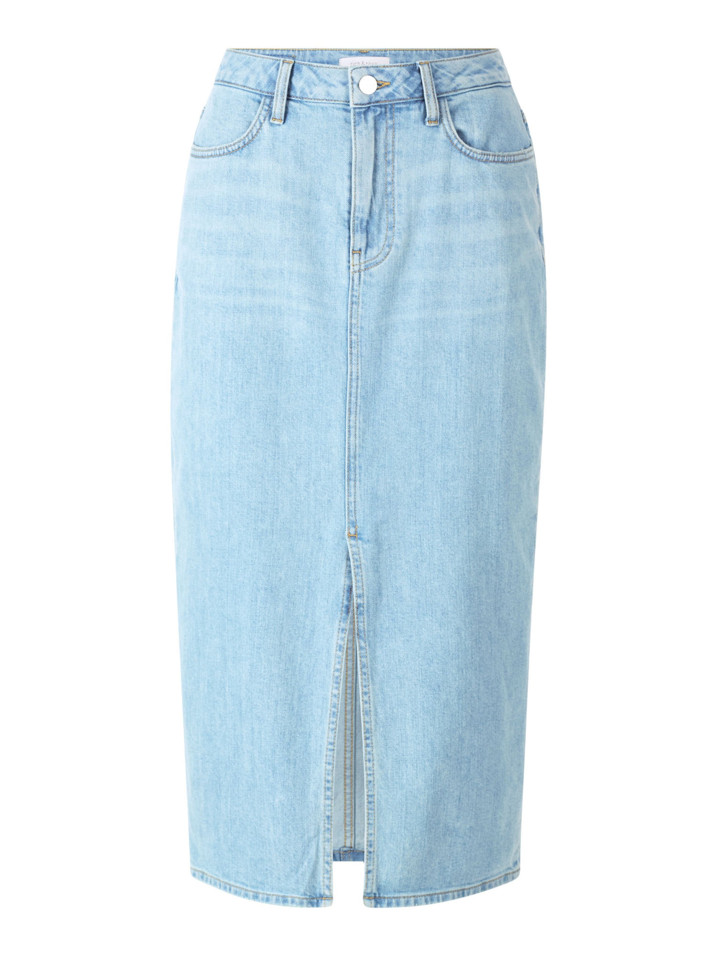 Gonna di Rich & Royal in blu: frontale